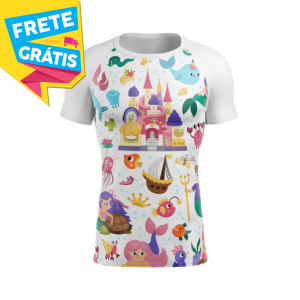 CAMISETA TÉRMICA EXCLUSIVE  FEMININA INFANTIL THERMO DRY EXCLUSIVE PERSONALIZADA FEMININA INFANTIL 4X0 COR ULTRA-HD EPSON 92,7% POLIÉSTER E 7,5% ELASTANO IMPRESSÃO TOTAL / TINTA ORIGINAL MADE IN JAPAN FRETE GRÁTIS NAS COMPRAS ACIMA DE 100,00, CONSULTE AS REGIÕES.