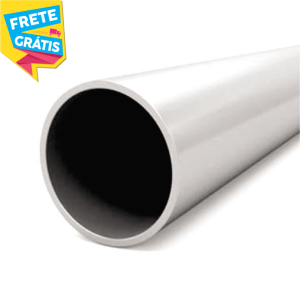 TUBO ALUMÍNIO 3/4 - 6M Tubo de Alumínio Redondo 19,05mm (3/4)  Parede de 1.0mm  FRETE GRÁTIS NAS COMPRAS ACIMA DE 100,00, CONSULTE AS REGIÕES.
